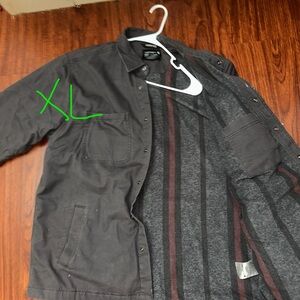 Men’s carhartt blanket lined jacket shirt